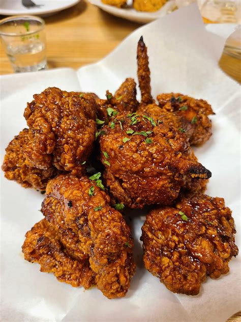 Mar 29, 2022 · March 29, 2022. Friends, we have a new obsession: CM Chicken. Choong Man Chicken is a Korean fried chicken chain with locations all over the country that arrived in Columbus last October. It set up shop in the former Borders plaza on the northeast corner of Kenny and Henderson Roads. 